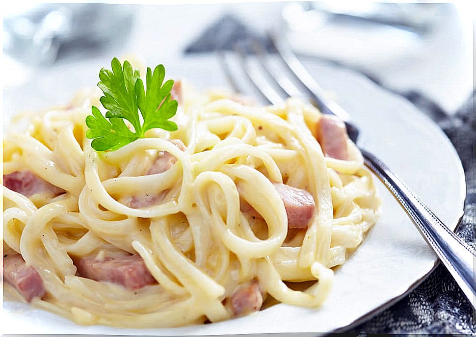 Spaghetti carbonara