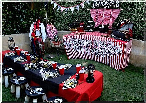 Themed birthday party