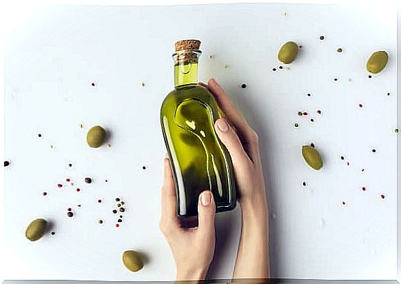 Olive oil for nails