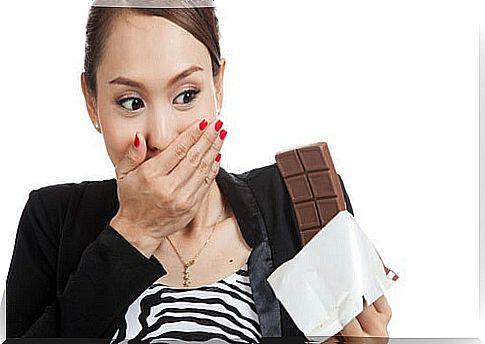 Eating chocolate causes acne