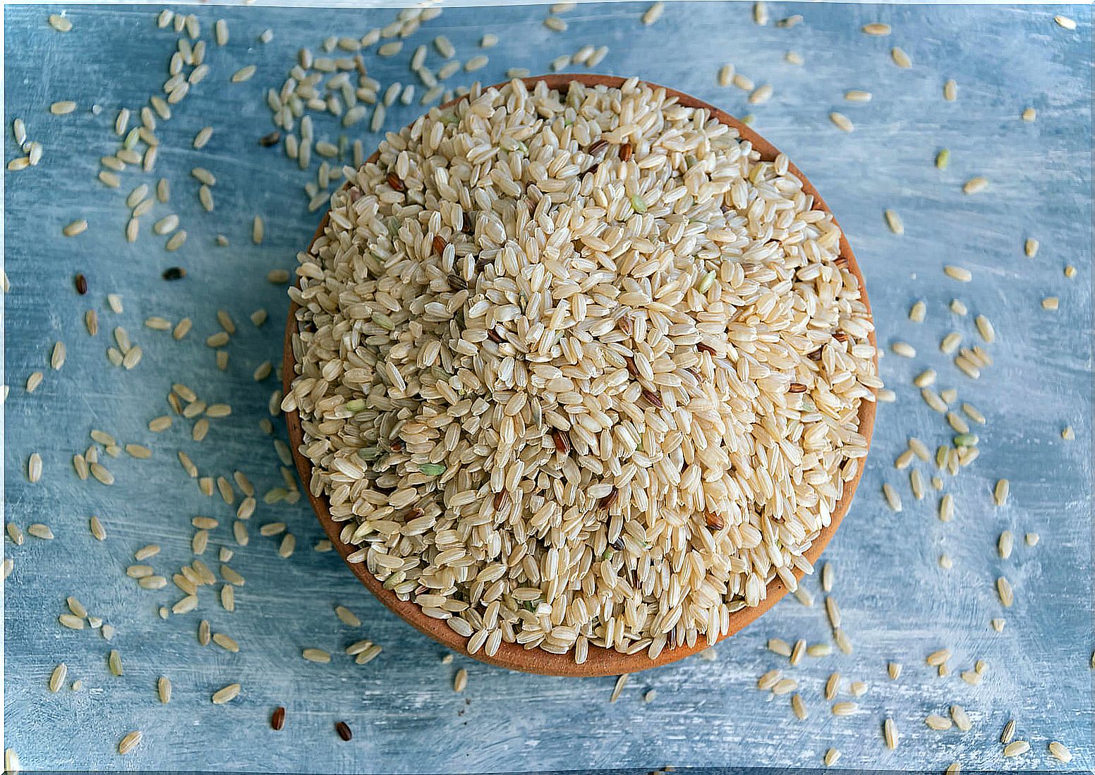 Brown rice for the microbiota.