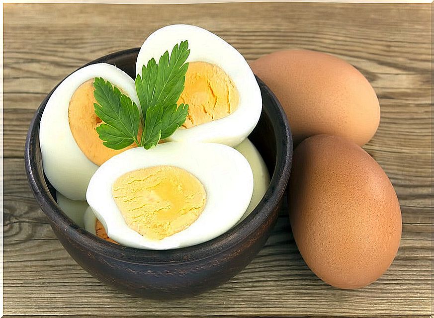 Boiled eggs