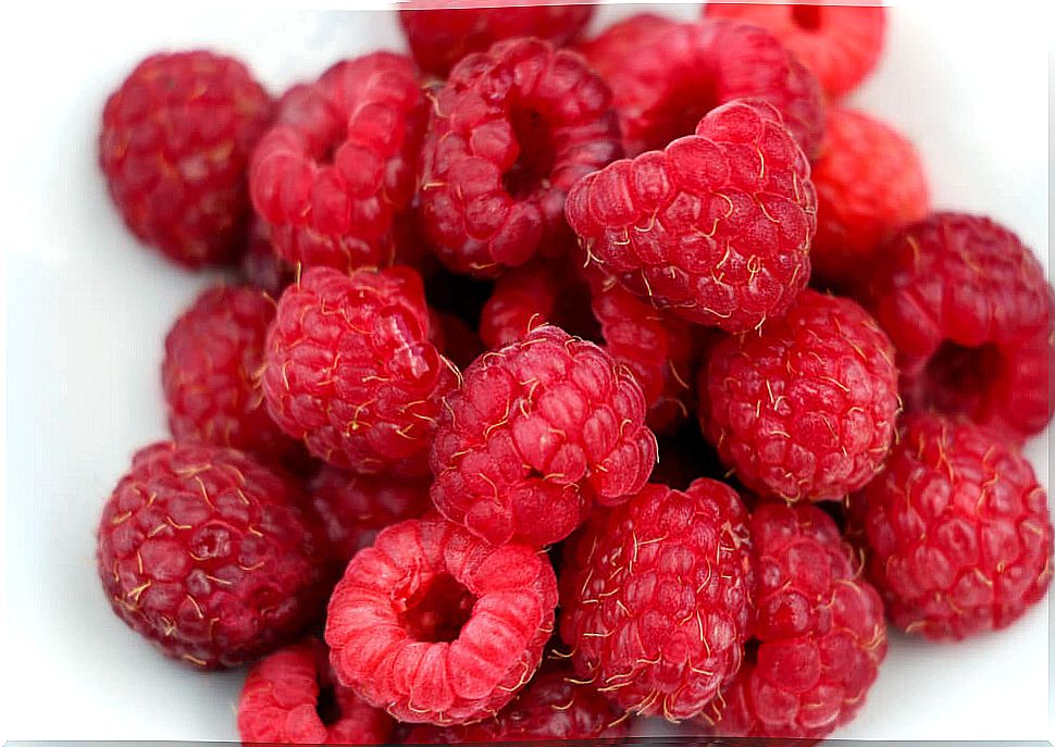 Polyphenol raspberries.